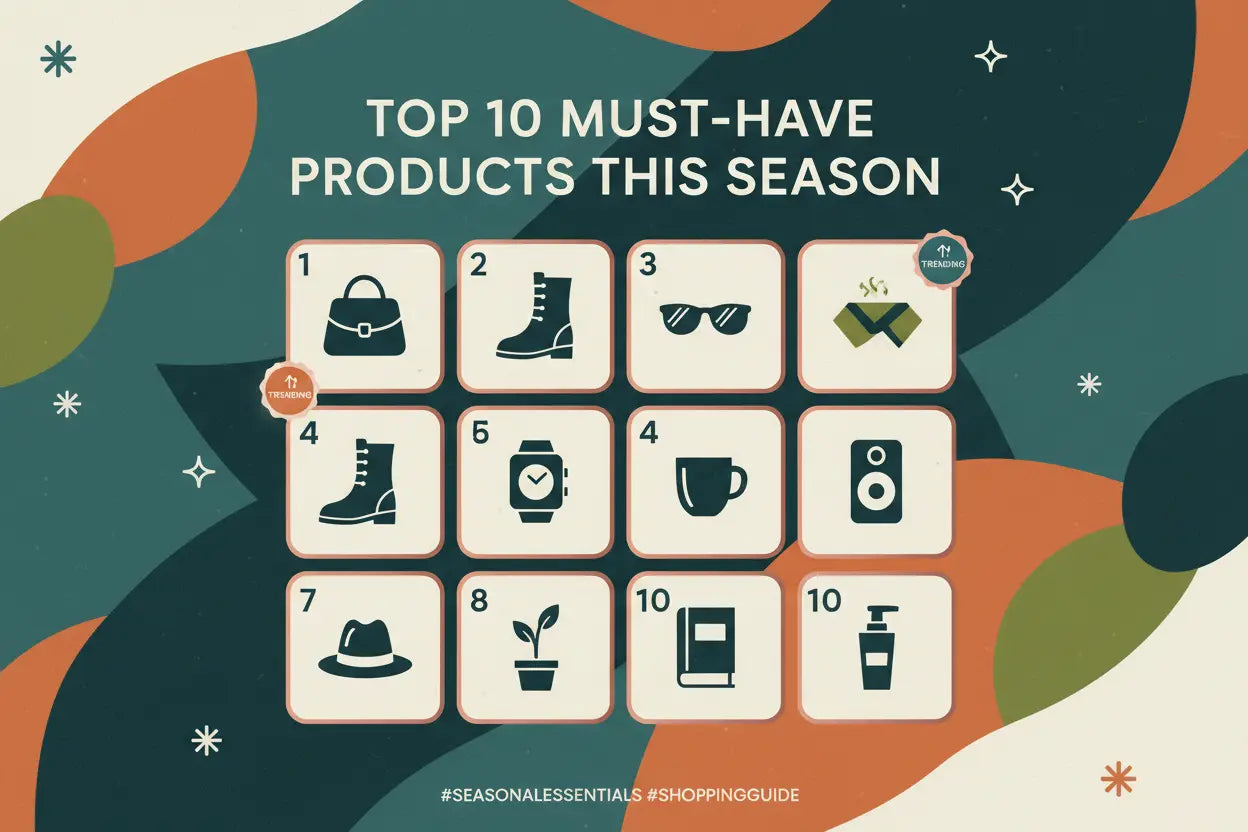 Top 10 Must-Have Products for This summer Season to Boost Your Style