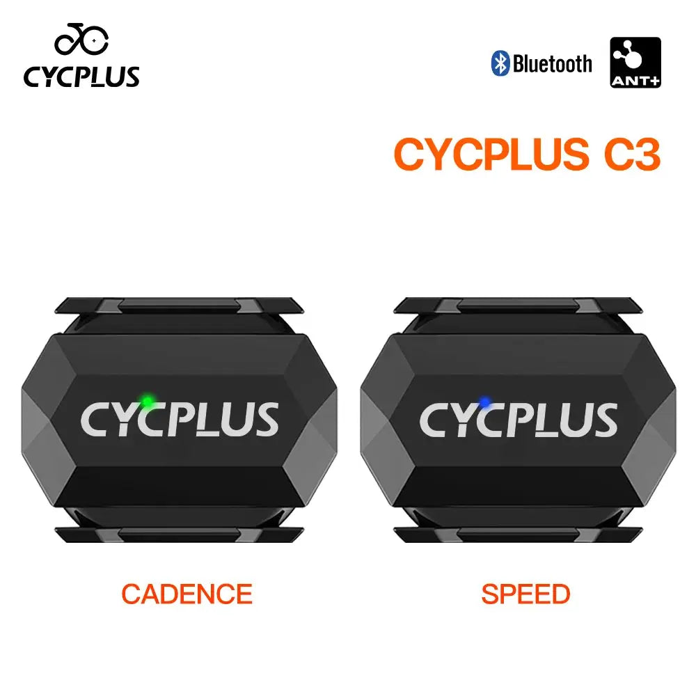 CYCPLUS Cadence Speed Dual Sensor Bike Computer Speedometer ANT+ Bluetooth Waterproof GPS Cycling Bicycle Accessories CYCPLUS Choice Store
