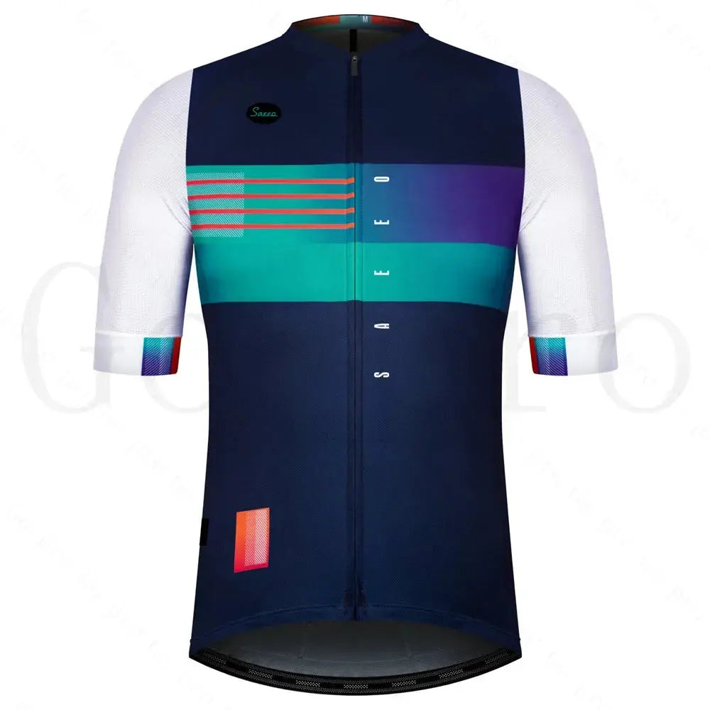 Summer High Quality 2025 New Team Men Cycling Jersey Clothing Black Short Sleeve Breathable Quick Dry Cycle Jersey Clothes Spain raphaing Store