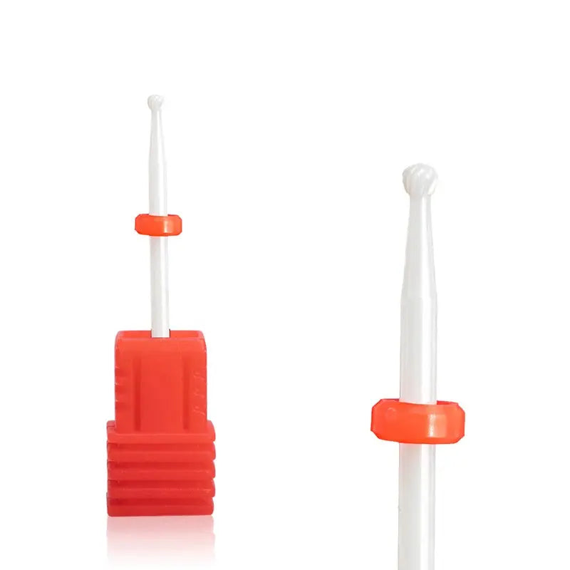 1pcs Ceramic Milling Cutter Nail Drill Bits Electric Manicure Drills Pedicure Mill Bits Machine Files Nail Art accessories Tool FUMOSIK .Nail Art Store