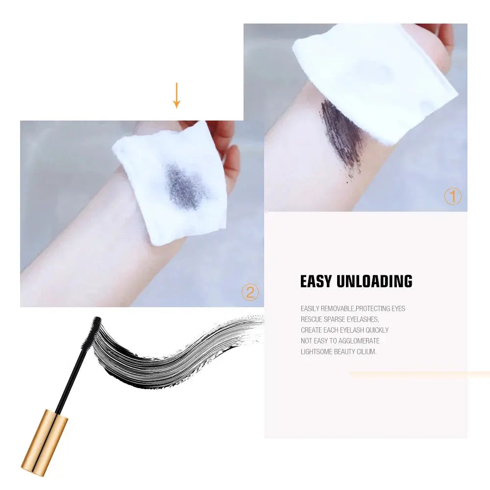 O.TWO.O 3D Fiber Lashes Thick Lengthening Mascara Long Black Lash Eyelash Extension Eye Lashes Brush Makeup Pro Eye-Cosmetics O.TWO.O Official Store