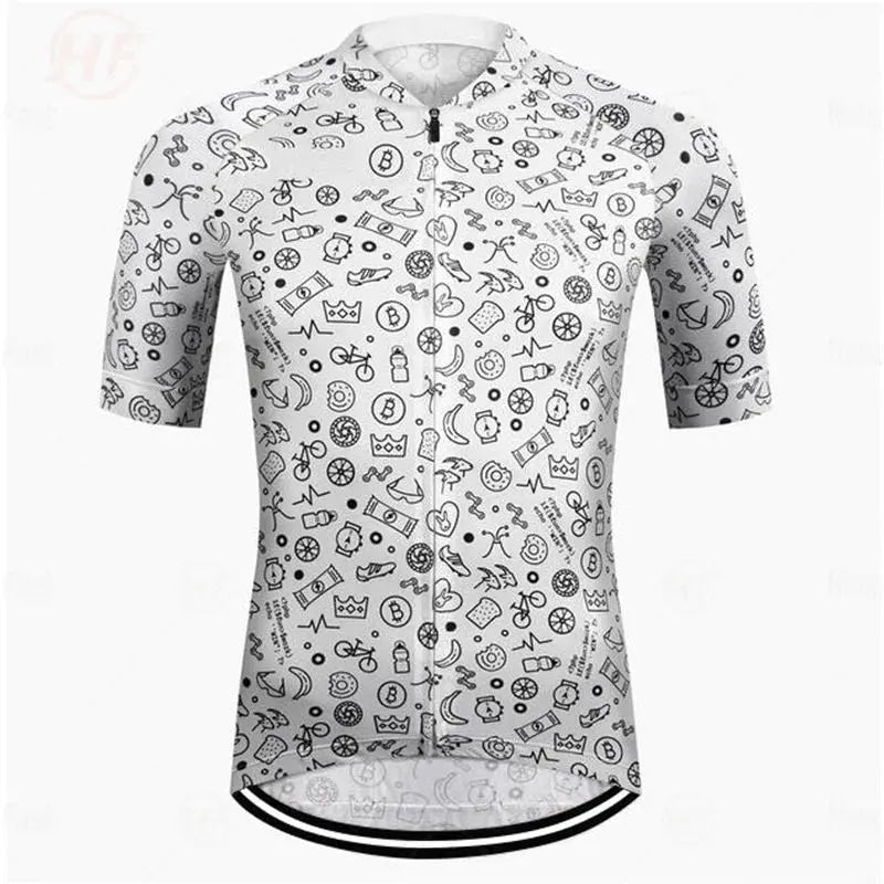 Summer High Quality 2025 New Team Men Cycling Jersey Clothing Black Short Sleeve Breathable Quick Dry Cycle Jersey Clothes Spain raphaing Store