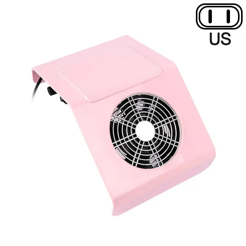 Nail Dust Collector Manicure Machine Tools Strong Power Nail Vacuum Cleaner With Remove Filter Nail Extractor Fan Nail Art Tool Nial Art Salon Store