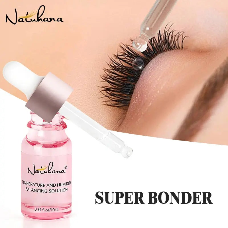 NATUHANA  Lashes Super Bonder For Eyelash Extension Quick Drying Long Last Grafting Eyelash Glue EyelashesAdhesive Suppliers NATUHANA Official Store