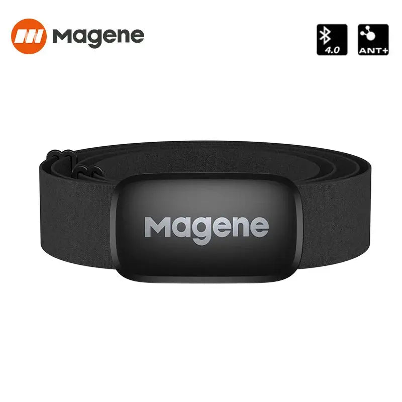 Magene Mover H64 Heart Rate Sensor Dual Mode ANT Bluetooth With Chest Strap Cycling Computer Bike forWahoo Garmin Sports Monitor Magene Fitness Store