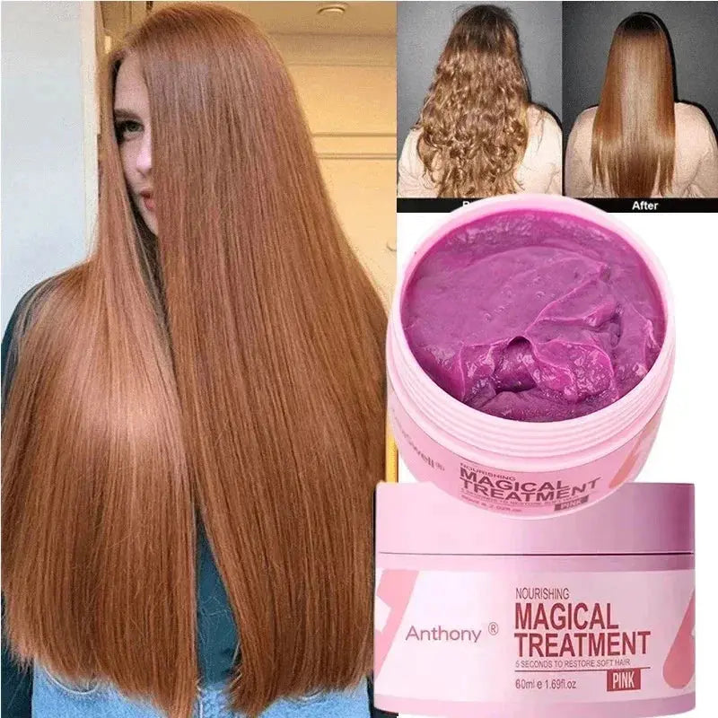 Magical Keratin Hair Mask 5 Seconds Repair Damaged Frizzy Hair Soft Smooth Shiny Nutrition Deep Moisturize Nourishing Hair Care Hot Sale Cosmetic Store