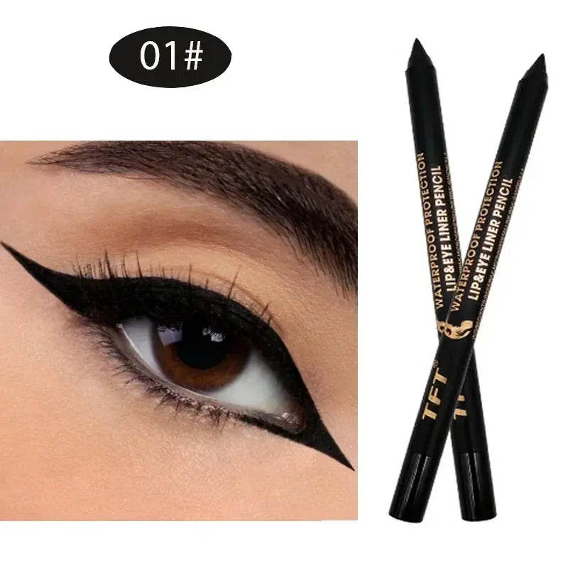 Waterproof Eyeliner Long Lasting Pencil Colourful Pigment Blue Black White Color Gel Eye Liner Pen Makeup Eye Beauty Cosmetics SXILOVE Makeup Store