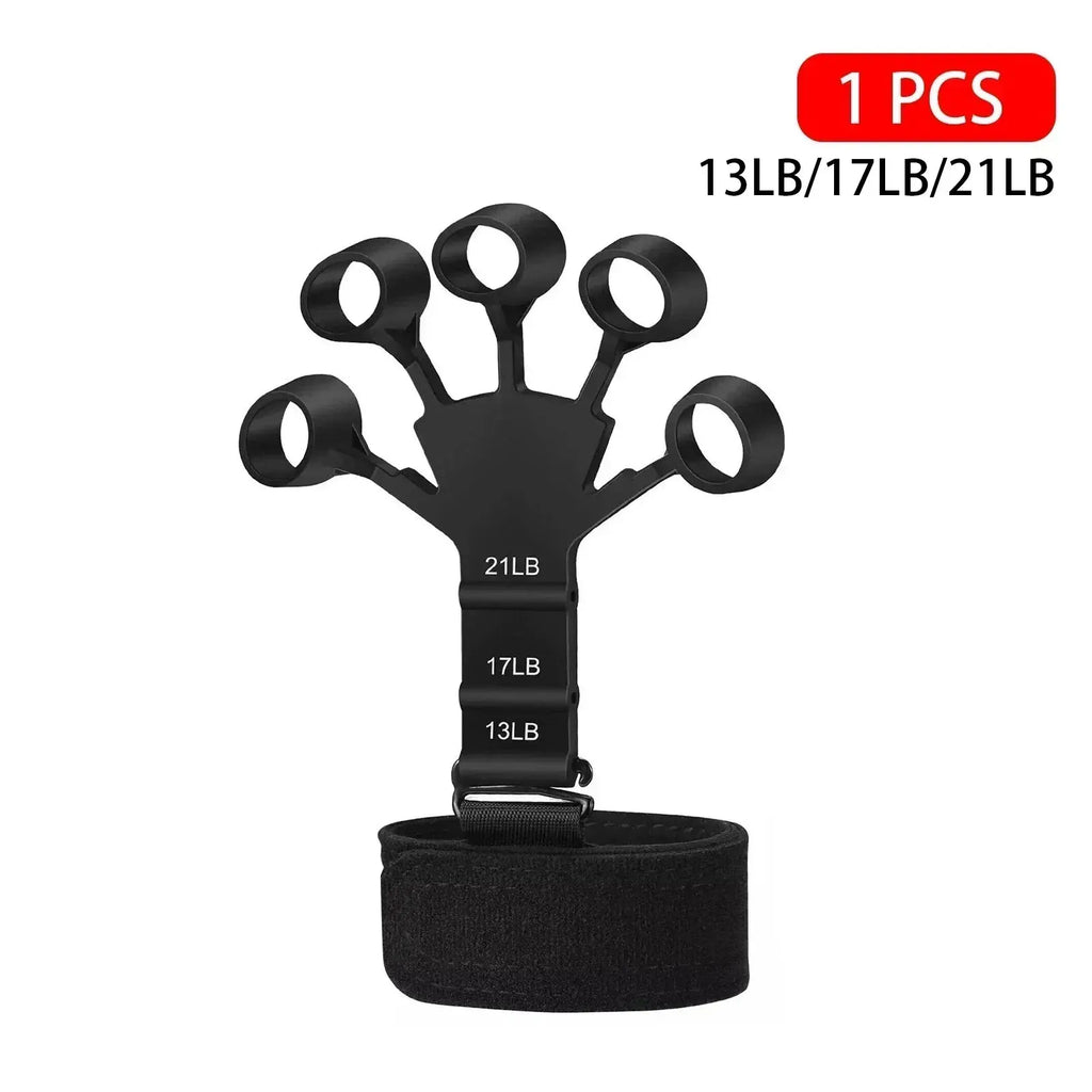 Hand Grip Strengthener Physical Tools Guitar Finger Trainer Training and Exercise Gym 6th Level Resistance Gripster Expander LXLX Store