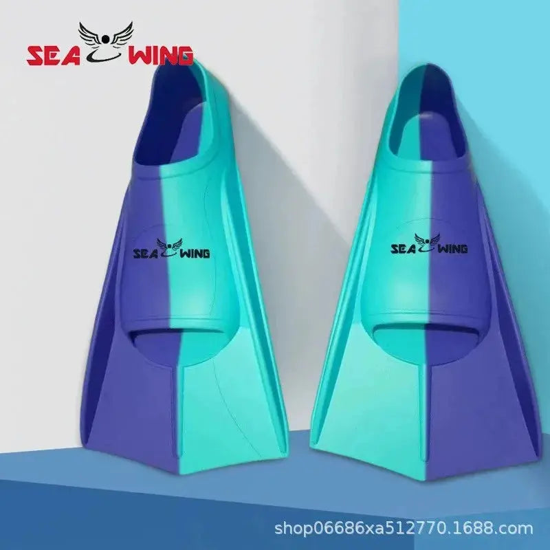 Swimming training with fins wrapped around the feet design, anti slip summer tourism diving frog shoes Seawing Outdoor Sport Store
