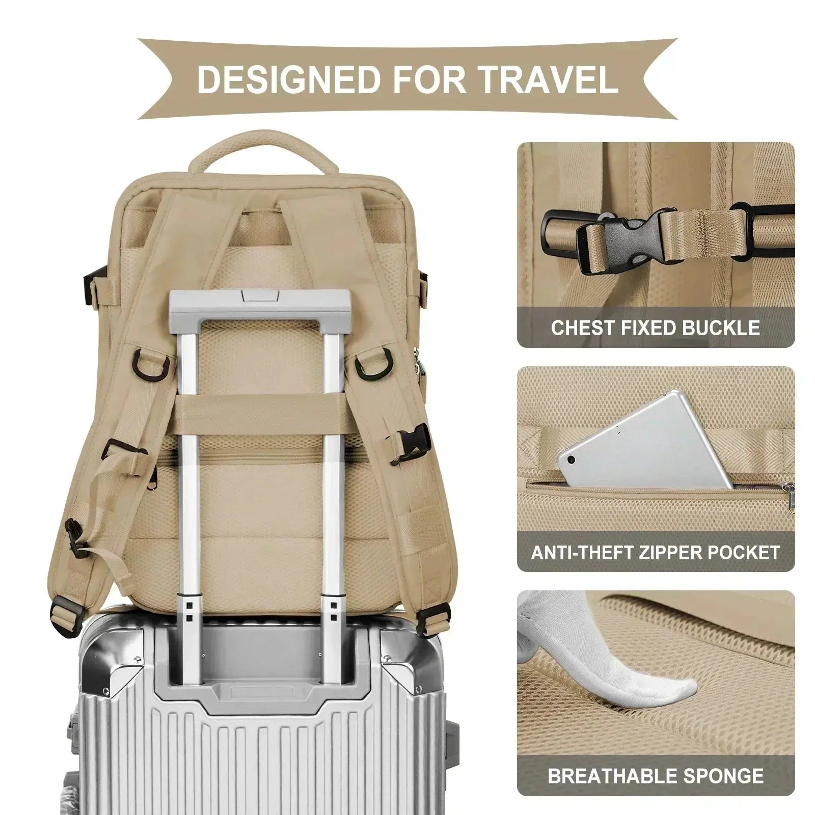 Backpack 40x30x20 Airplane, Cabin Hand Luggage Backpack, Laptop Backpack for Aeroplane Travel, School Backpack Europe boutique、 Store