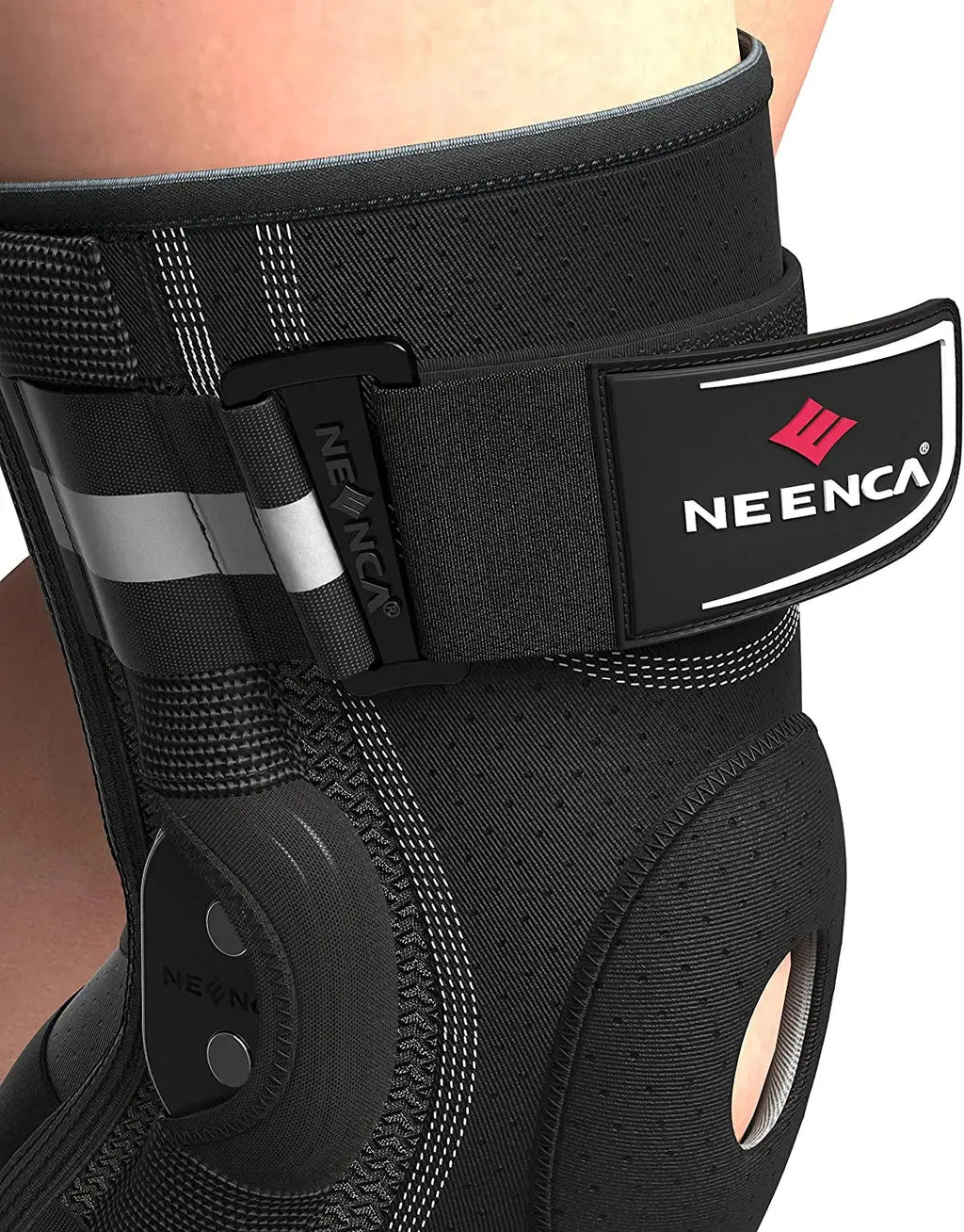 NEENCA Hinged Knee Brace for Knee Pain Knee Support with Side Stabilizers Joint Pain Relief Arthritis Meniscus Tear ACL PCL NEENCA Fully Hosted Store