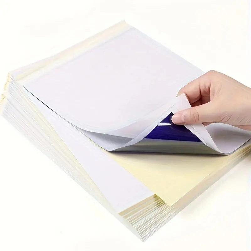 JC TATTOO A4 Size Tattoo Transfer Paper Tattoo Stencil Paper Copy Paper Thermal Paper for Tattoo Transfer Machine Accessorie JC Tattoo Supplies Store