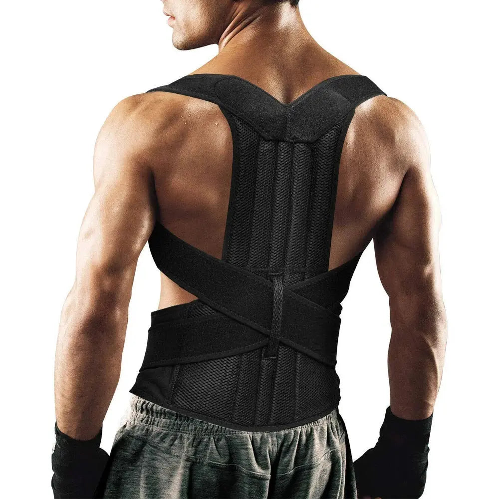 Back Brace Posture Corrector Belt for Women & Men Back Lumbar Support, Adjustable Shoulder Posture Support for Improve Scoliosis LH Better Choice Store