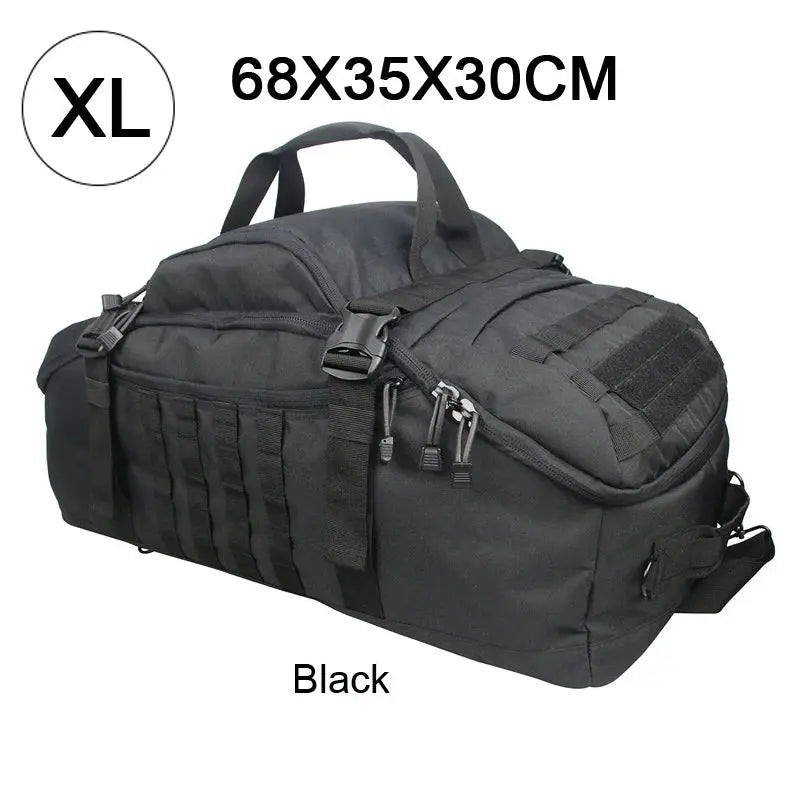 30L 45L 80L Sport Travel Bag Molle Tactical Backpack Gym Fitness Bag Large Duffle Bags for Camping Hunting Fishing Q ARMYCAMO Official Store