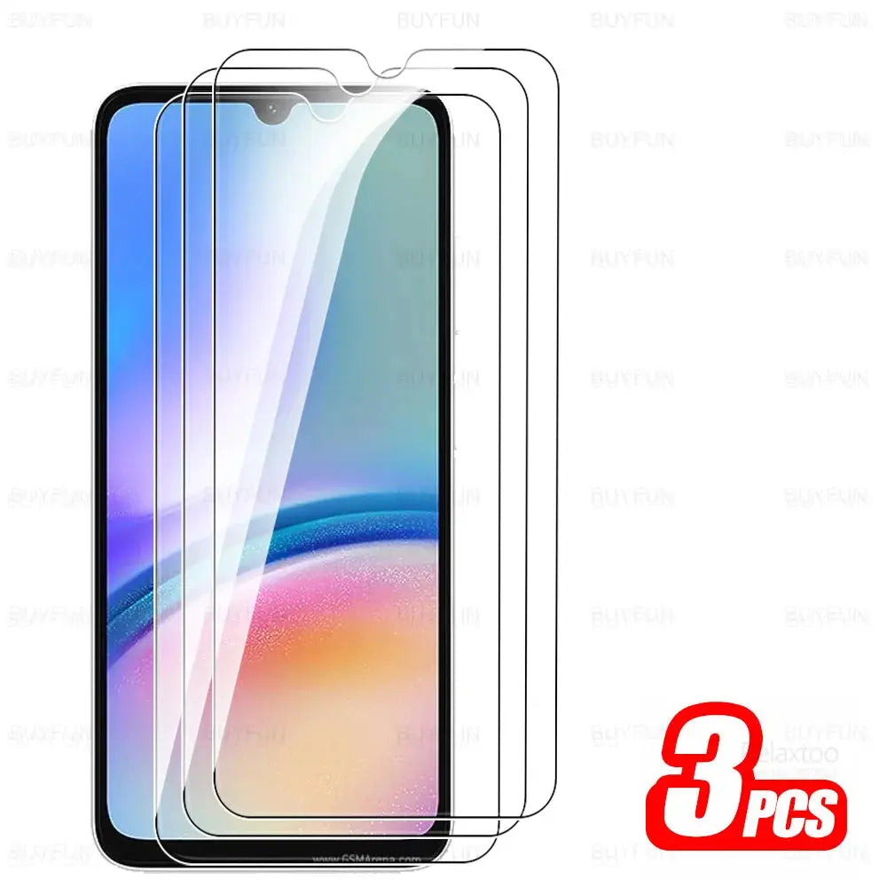 1-4Pcs Full Cover Tempered Glass For Samsung Galaxy A05s A05 A15 4G A25 A35 A55 5G A06 A16 A26 A36 A56 HD Cover Screen Protector Factory Whosale Store