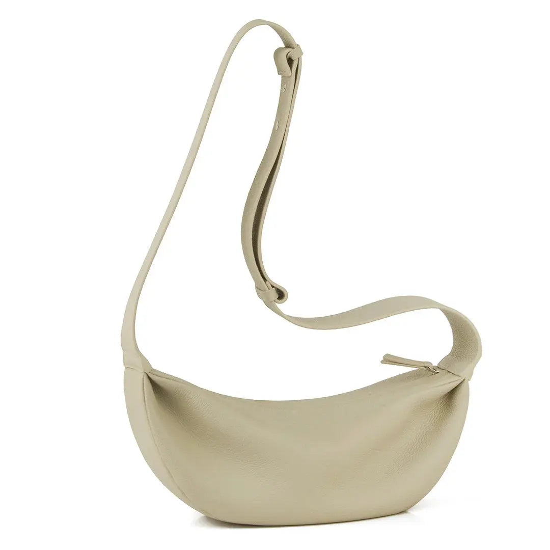 Donna-in Genuine Leather Shoulder Cross-body Bag Women Men Classic Casual Black Hobos Chest Bag Comfortable Wide Shoulder Strap Donna-in Moda Borse Store