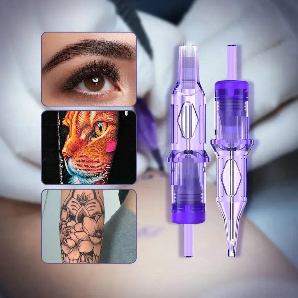 Mast Tattoo PRO Tattoo Cartridges RL/RLT Round Liner Disposable Safety Needles for Tattoo Machines 20pcs/lot Mast Tattoo Direct Store