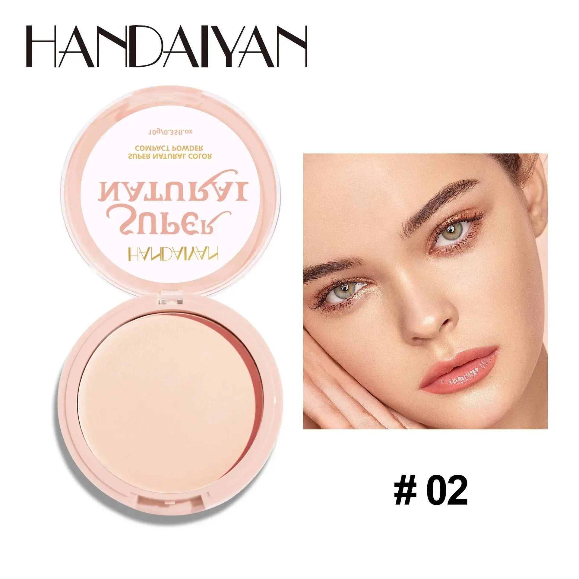 8 Color Matte Face Pressed Powder 24 Hours Oil Control Natural Setting Powder Foundation Full Coverage Waterproof Lasting Makeup KEMZLA Store