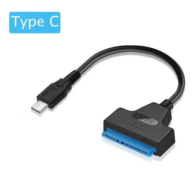 SATA to USB 3.0 / 2.0 Cable Up to 6 Gbps for 2.5 Inch External HDD SSD Hard Drive SATA 3 22 Pin Adapter USB 3.0 to Sata III Cord Ali Digital Global Store