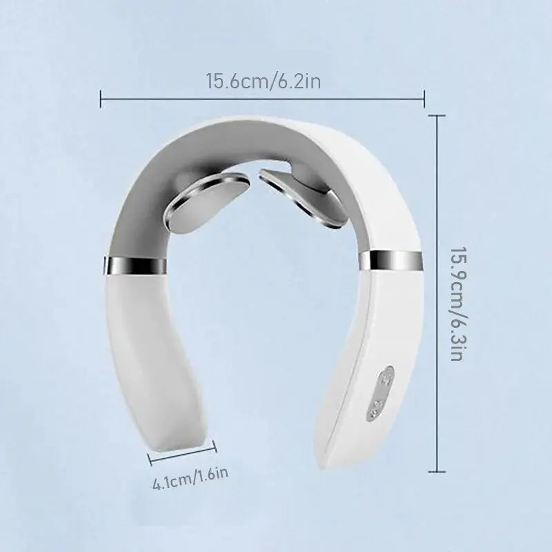 Cervical Massager Protable Mini Neck Shoulder Massager Deep Massage Neck Warm Pressing Neck Pressing Care YOSYO Official Store