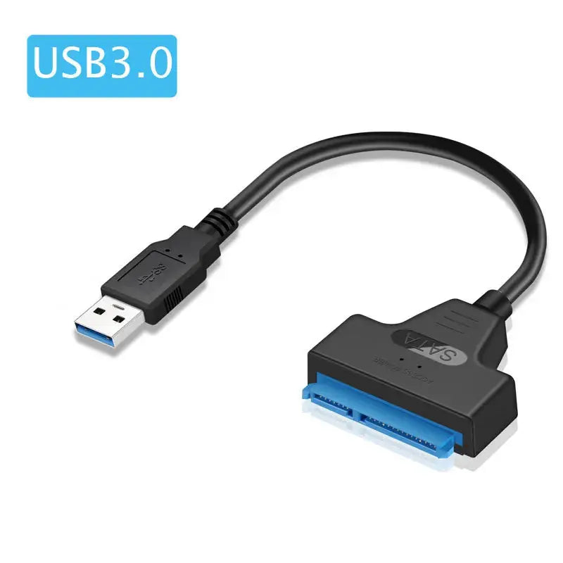 SATA to USB 3.0 / 2.0 Cable Up to 6 Gbps for 2.5 Inch External HDD SSD Hard Drive SATA 3 22 Pin Adapter USB 3.0 to Sata III Cord Ali Digital Global Store