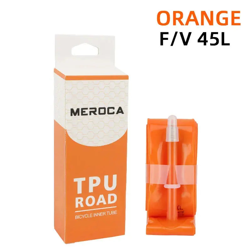 MEROCA Road Bike TPU Inner Tube 700x23-32C FV 45L/65L/80L Ultra-light Road Bicycle Inner Tube MEROCA Official Store