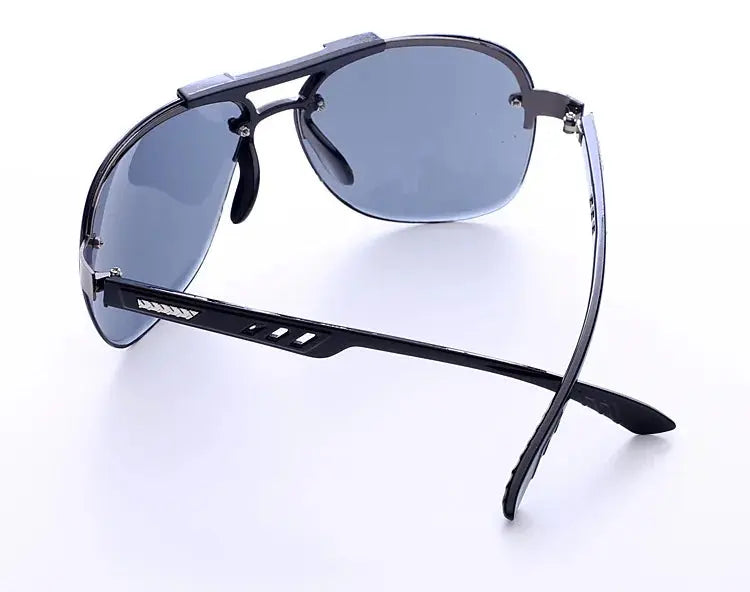 2024 New Sunglasses UV 400 Vintage Punk Rimless Rectangle Men Fashion Glasses Trendy Small Frame Sun Glasses Frameless Eyewear Loving Outdoor Store