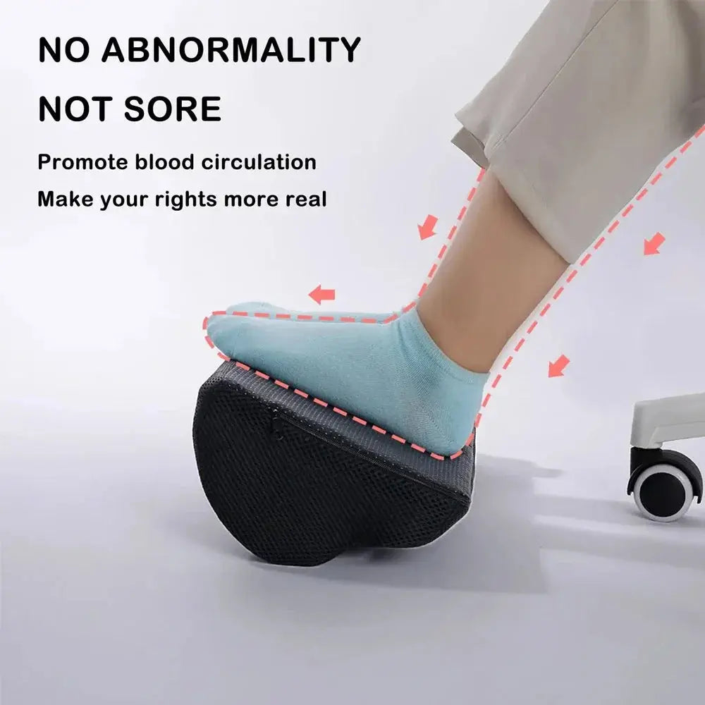 1Pc Foot Rest for Under Desk at Work-Ergonomic Design Foot Stool for Fatigue with Memory Foam,Non Slip Bead,Washable STAWHO Official Store