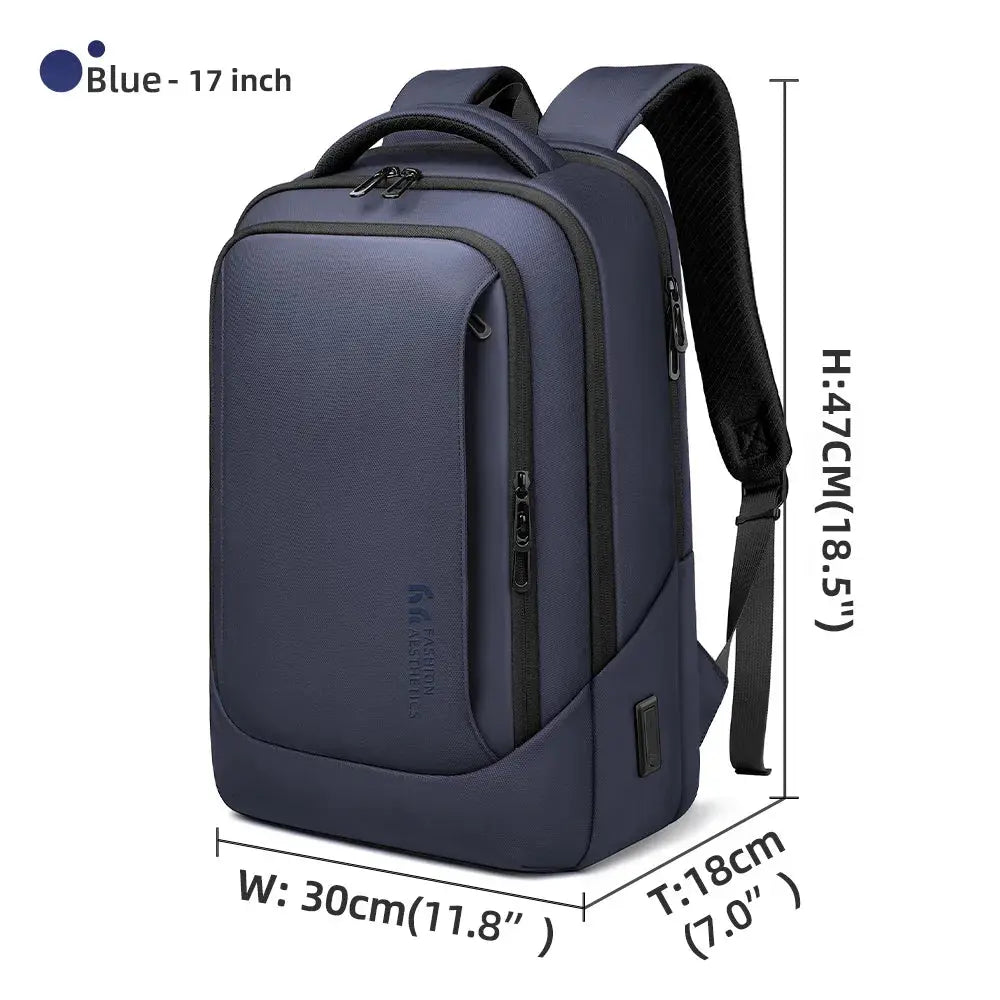 Heroic Knight Multifunctional Men's Backpack 15.6" Laptop Backpack Waterproof Large Capacity Work Travel Backpack with USB Port Heroic knight Official Store