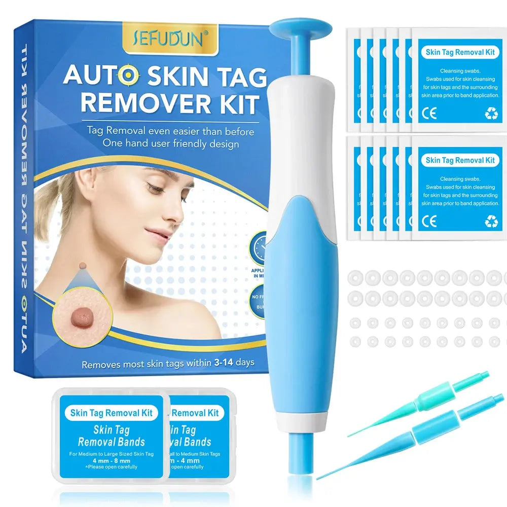 2 IN 1 Auto Micro Skin Tag Remover Device Standard And Micro Skin Tag Removal Kit Adult Mole Wart Remover Face Care Beauty Tools Diymore Global Store