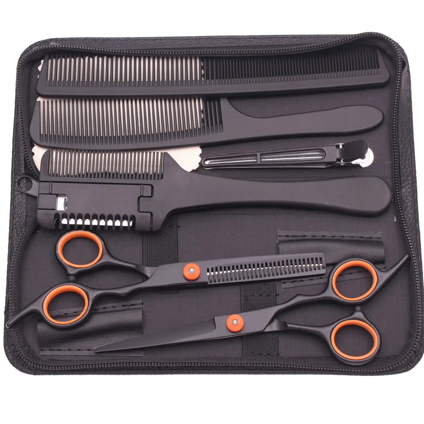 6.0'' Hair Scissors Professional Cutting Shears Thinning Hairdressing Haircut Comb Razors Sets Salon Barber & Home Dropshipping Professional Hair Scissors Store