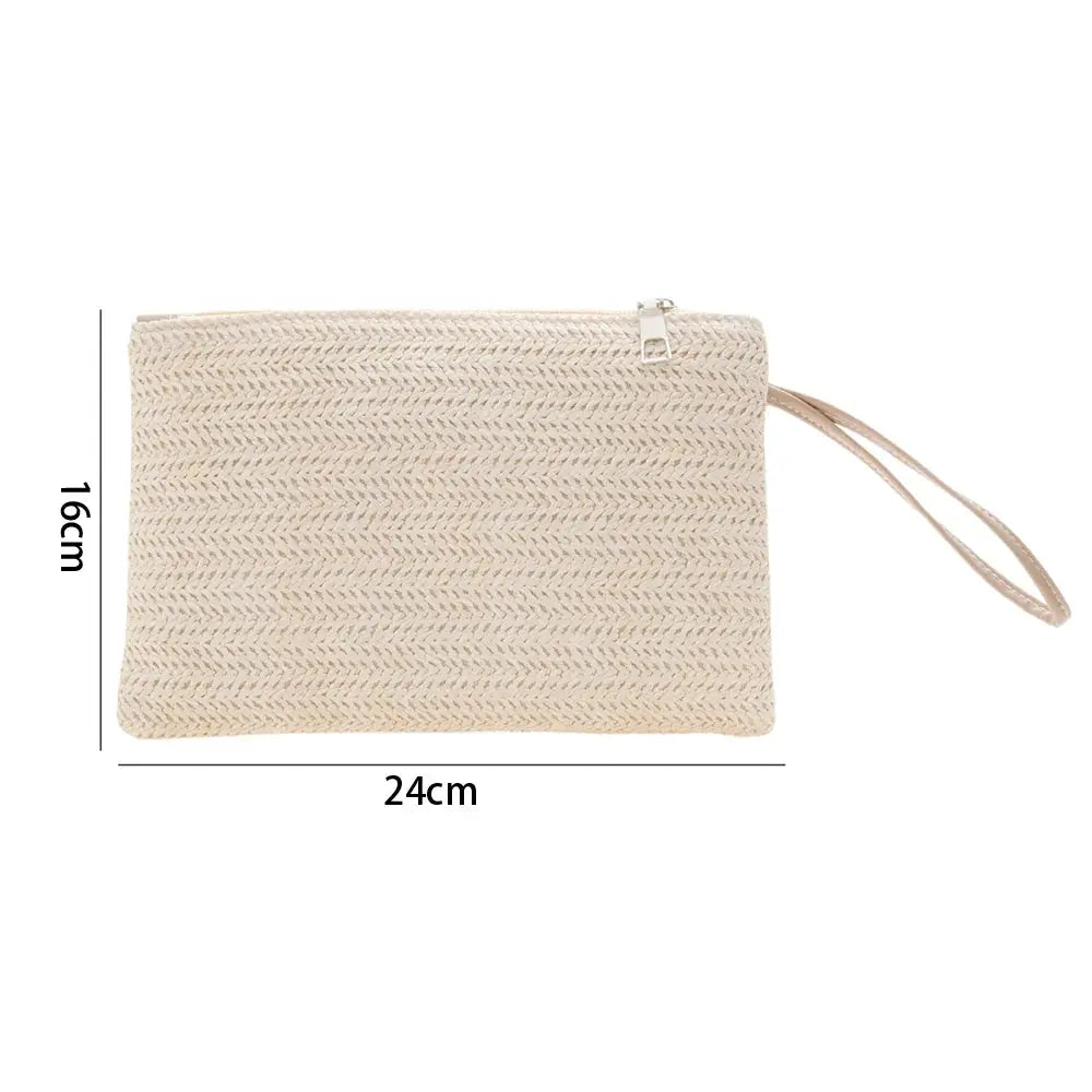 Straw Clutch Purses For Women New Summer Beach Handbags Wedding Envelope Wallet Simple Casual Shopping Bag Coin Purse 2022 Shop5881292 Store