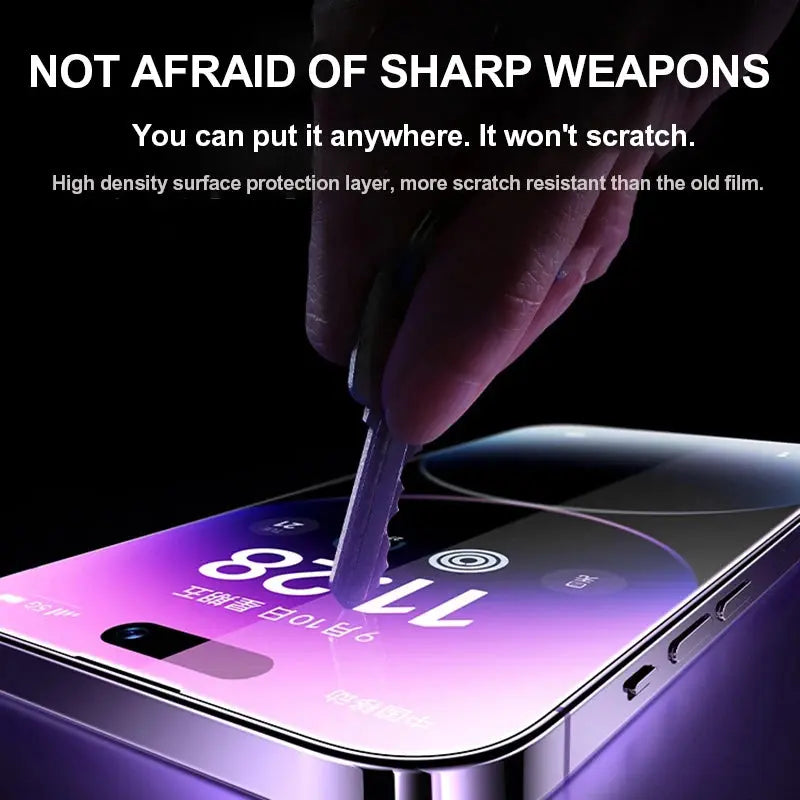 3Pcs Tempered Glass For iPhone 14 13 15 11 16 Pro Max Screen Protector for iPhone 15 Plus XR X XS Max 6 8 7 Plus SE 2020 Glass KENNAGE Official Store