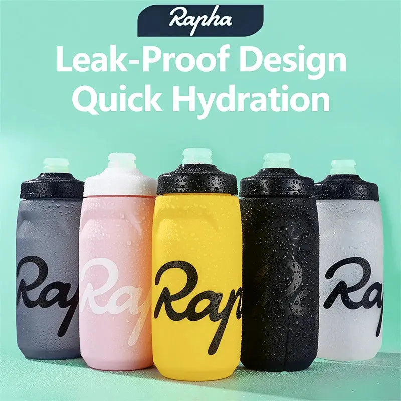 Rapha Cycling Water Bottle 620/750ml Ultra light Leak-proof squeezable Taste-free Camping Hiking Sports Bicycle Kettle TOPRIDER Official Store