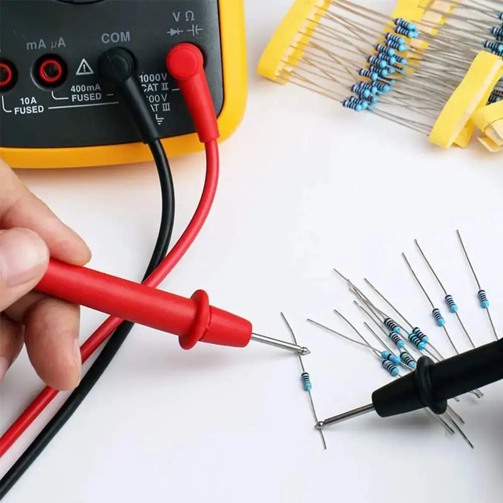 300/600pcs 1% Resistor Set Resistance 1/4W Metal Film Resistors Kit 10Ohm ~1M Ohm 30Values Electronic Components Kit Aokin Components And Parts Store