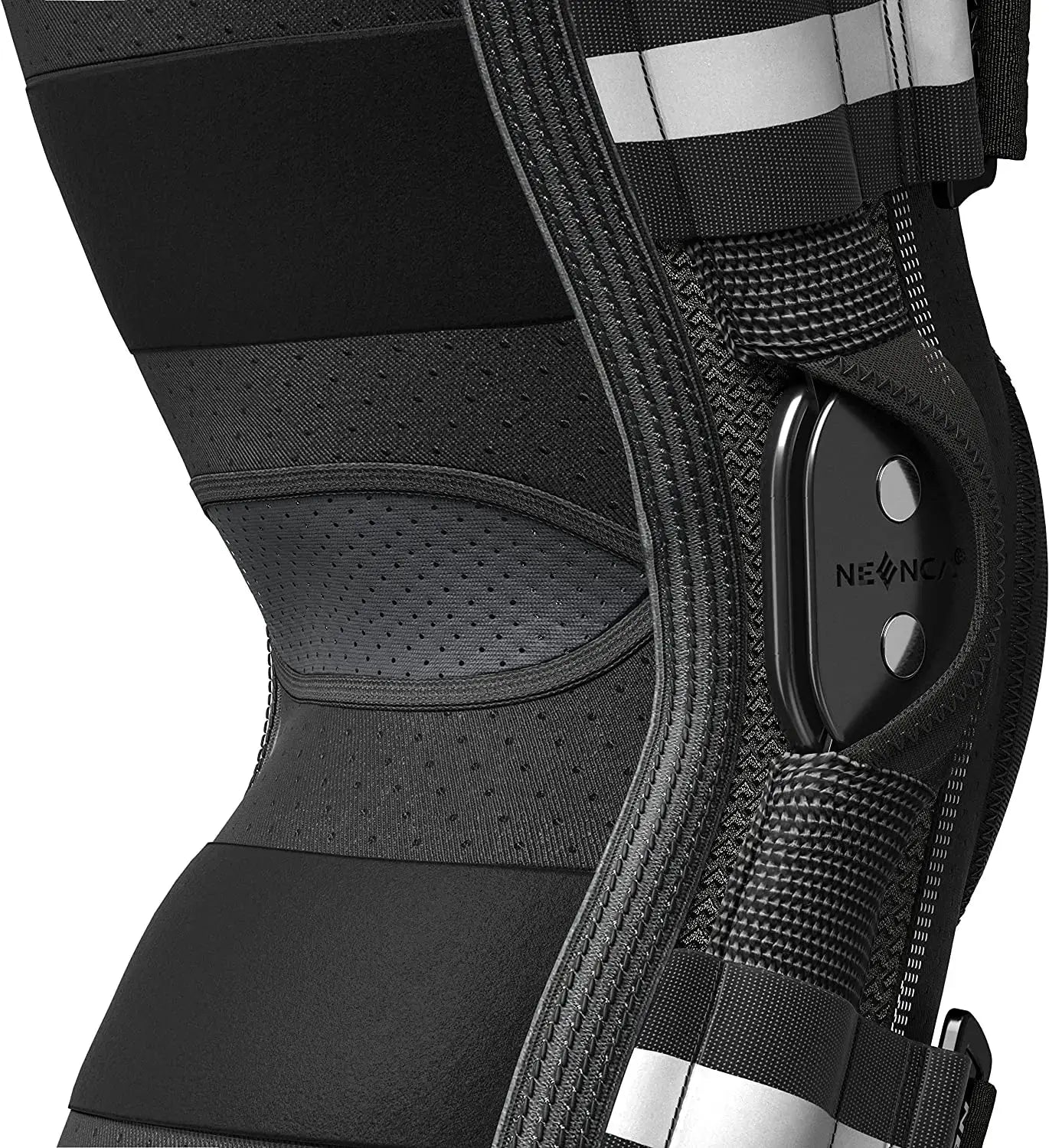 NEENCA Hinged Knee Brace for Knee Pain Knee Support with Side Stabilizers Joint Pain Relief Arthritis Meniscus Tear ACL PCL NEENCA Fully Hosted Store