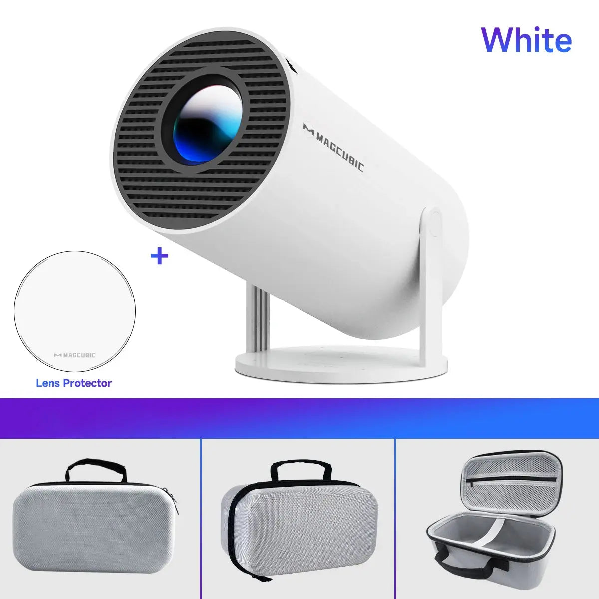 Magcubic Projector HY300 Pro 4K Android 11 Dual Wifi6 290ANSI Allwinner H713 BT5.0 1080P 1280*720P Home Cinema Outdoor Projetor Magcubic Flagship Store Store