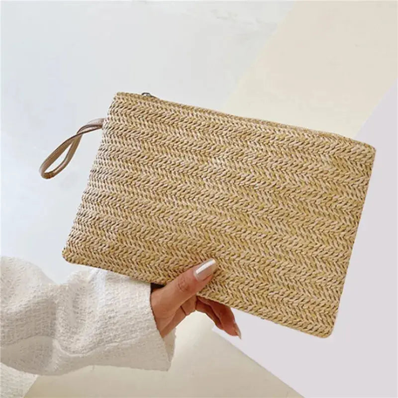 Simple All-Match Handbag Ladies 2024 New Handbags Women Round Bucket Straw Bag Korean Handmade Woven Basket Rattan Handbag Shop5836257 Store