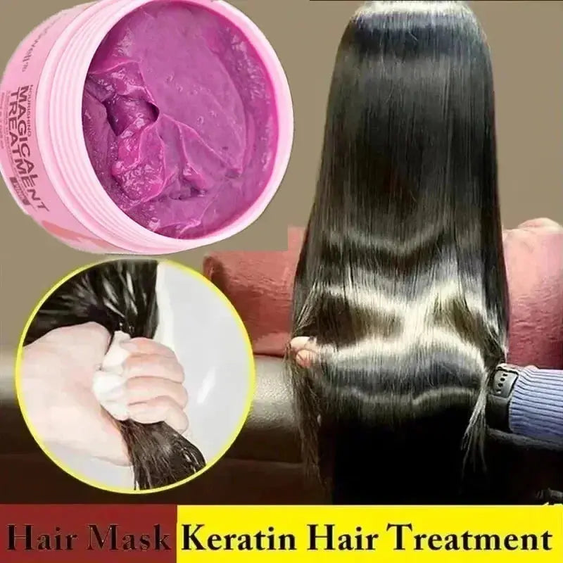 Magical Keratin Hair Mask 5 Seconds Repair Damaged Frizzy Hair Soft Smooth Shiny Nutrition Deep Moisturize Nourishing Hair Care Hot Sale Cosmetic Store