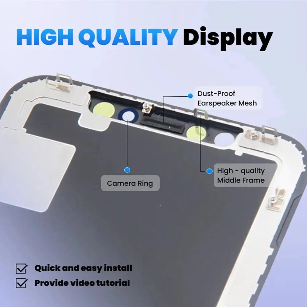 AAAA Grade For iPhone 6 6S 7 8 Plus X XR XS MAX 11 LCD Perfect 3D Touch Screen Digitizer Assembly For iPhone 12 13 PRO Display Shenzhen Hengyuan Photoelectricity Store