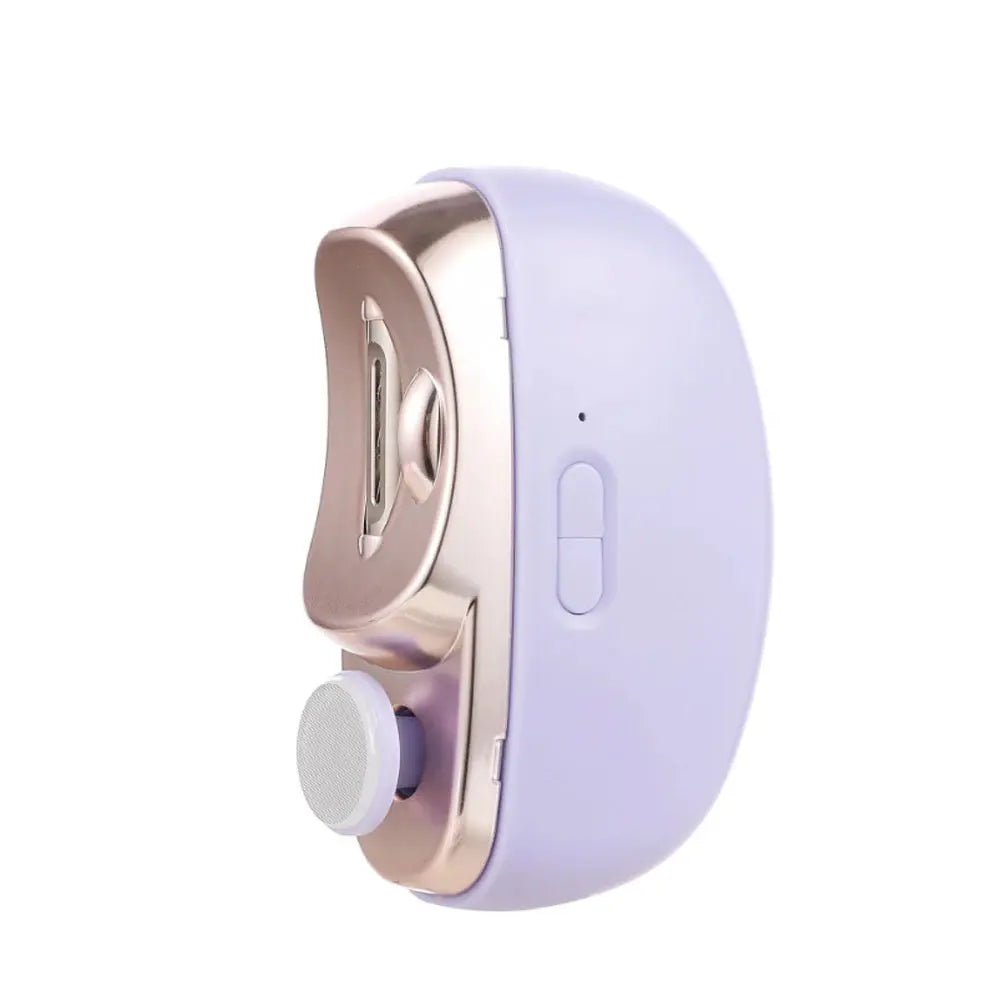 Electric Nail Clippers Automatic Anicure Trimmer With Light Adult Baby Fingernail Toe Scissors Pedicure Polishing Nails Cutter Ms.Dear Official Store