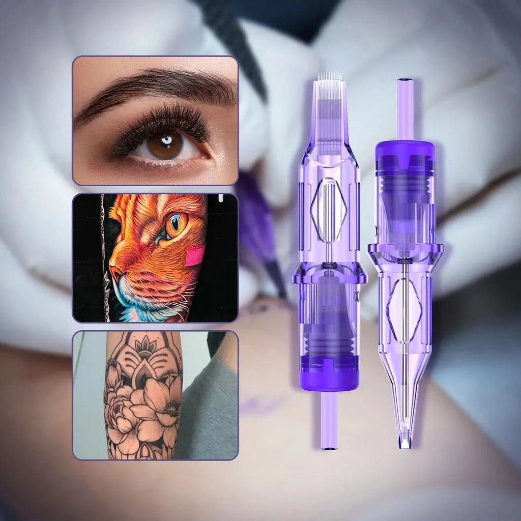 Mast Pro Tattoo Cartridge Needles RL Disposable Round Liner Universal Tattoo Cartridges 0.18/0.25/0.30/0.35/0.40mm Needles MAST TATTOO Official Store