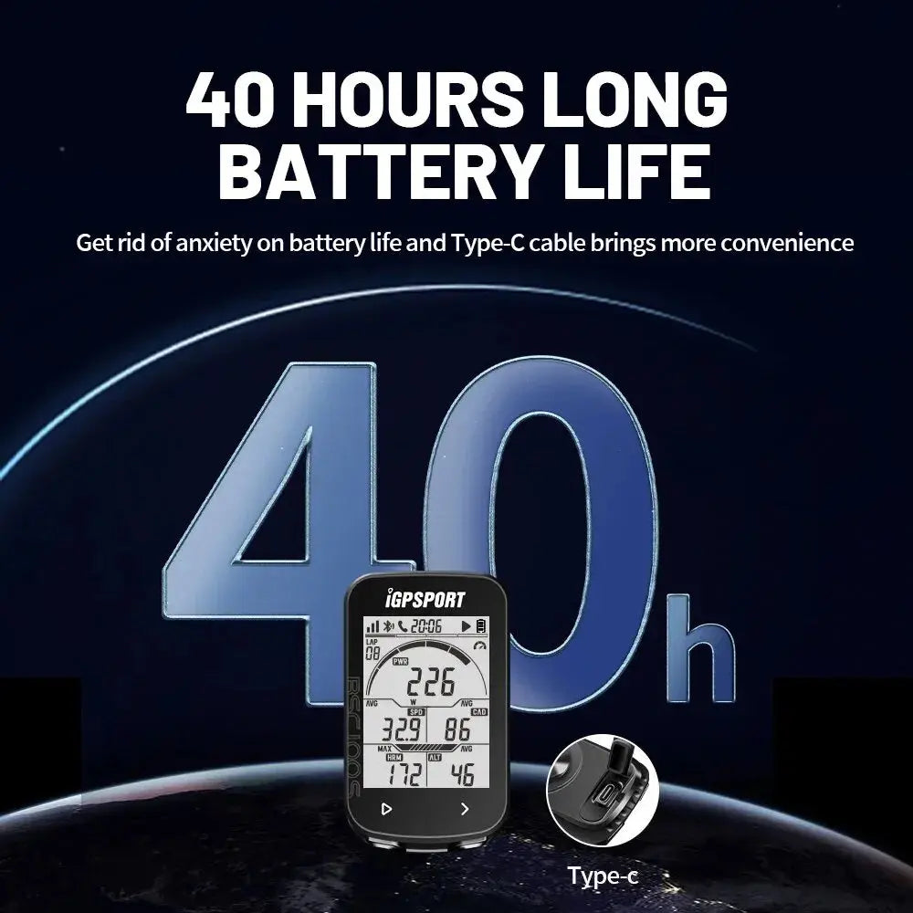 GPS Bike Computer IGPSPORT BSC100S Cycle Wireless Speedometer Bicycle Digital Stopwatch Cycling Odometer Cycling Computer IGPSPORT Cycling Store