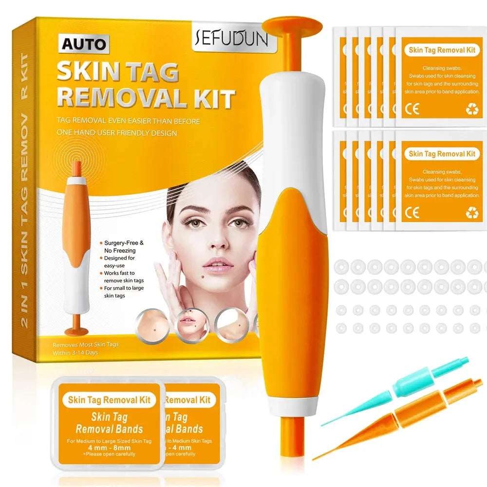 2 IN 1 Auto Micro Skin Tag Remover Device Standard And Micro Skin Tag Removal Kit Adult Mole Wart Remover Face Care Beauty Tools Diymore Global Store