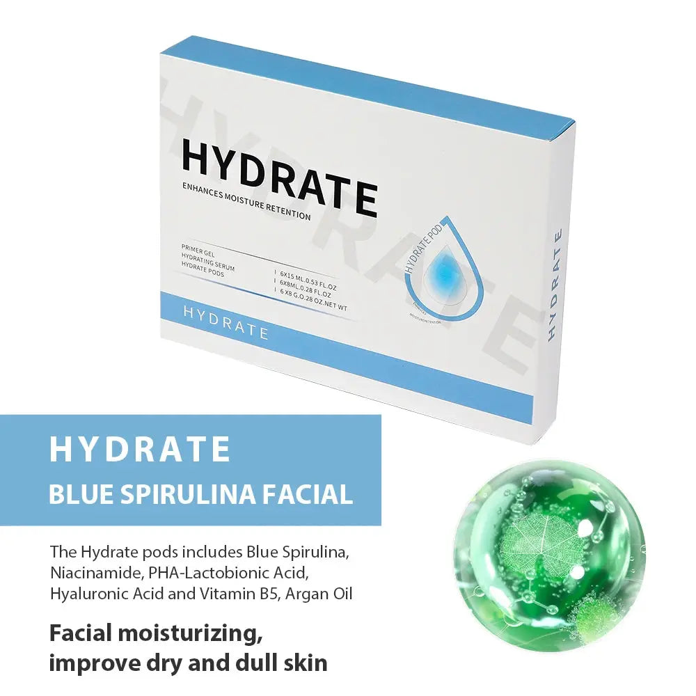 Glam Pod For Aqua Facial Machine CO2 Pods For Bubble Facial Beauty Machine Revive Pods co2 Capsule Gels Facial SPA Skin Clean Foreverlily Korea Store