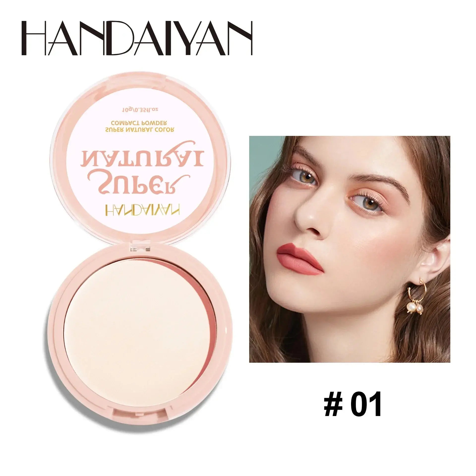 8 Color Matte Face Pressed Powder 24 Hours Oil Control Natural Setting Powder Foundation Full Coverage Waterproof Lasting Makeup KEMZLA Store