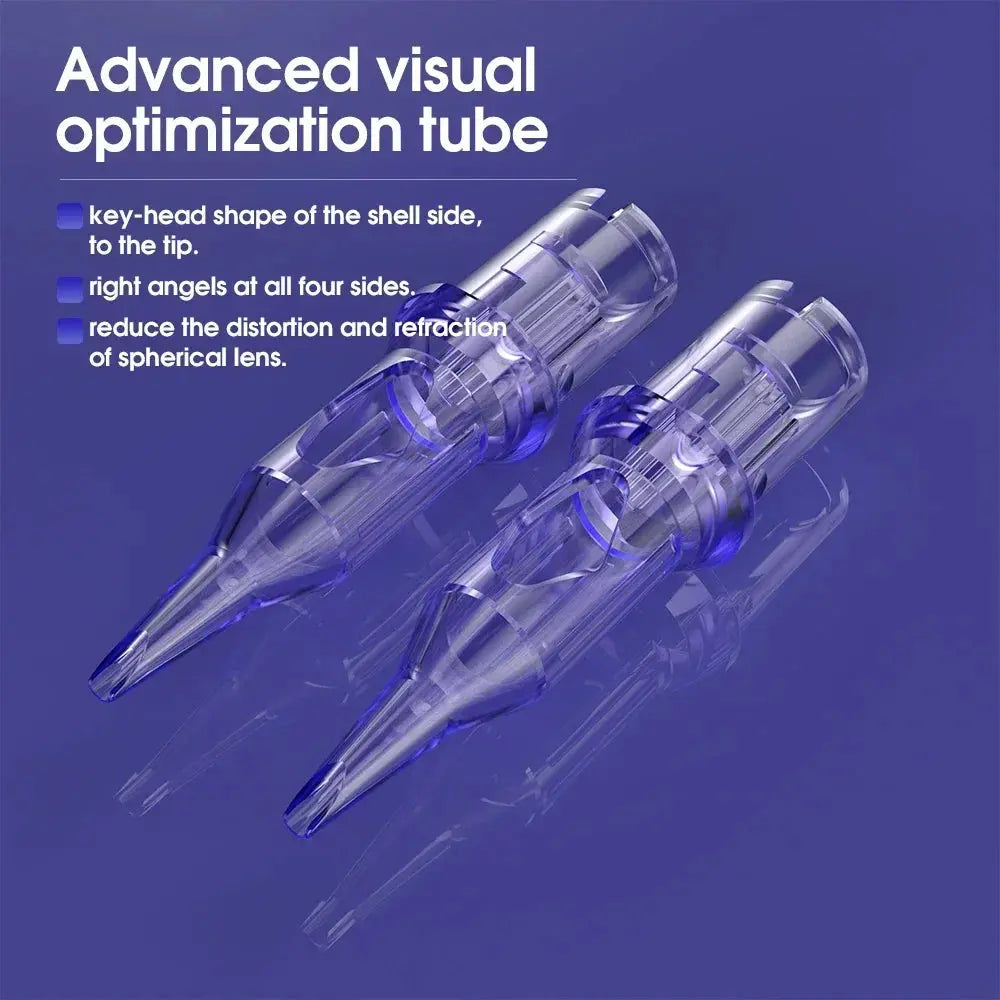 Mast Tattoo PRO Tattoo Cartridges RL/RLT Round Liner Disposable Safety Needles for Tattoo Machines 20pcs/lot Mast Tattoo Direct Store