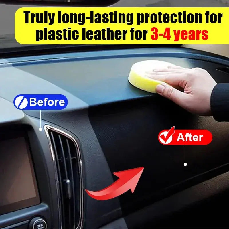 Car Plastic Restorer Back To Black Gloss Plastic Renovator Longlasting Coating Leather Restore Auto Polish Cleaning Products Shop1104237084 Store