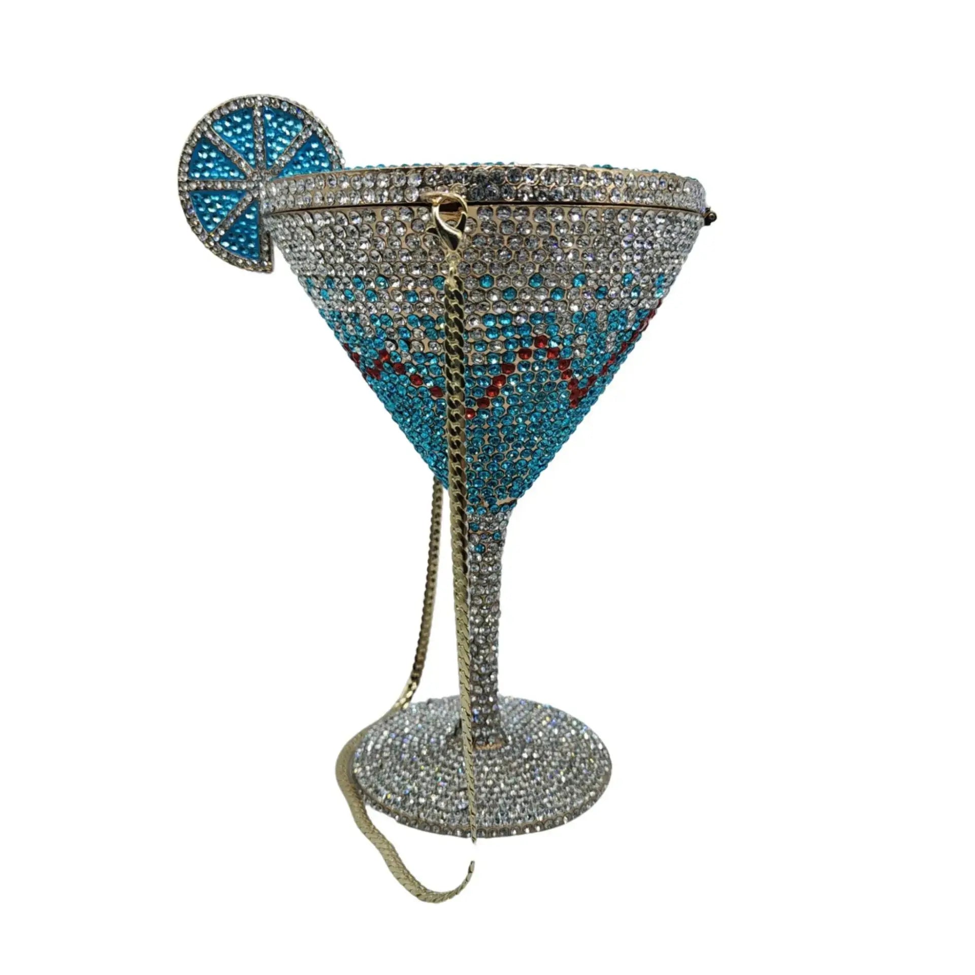 Jewels Martini purse Diamond Evening Purses Crystals Bridal Handbag Dinner Clutches jewelry Purses Rhinestone Party Clutch Bags XIYUAN XIYUAN Official Store