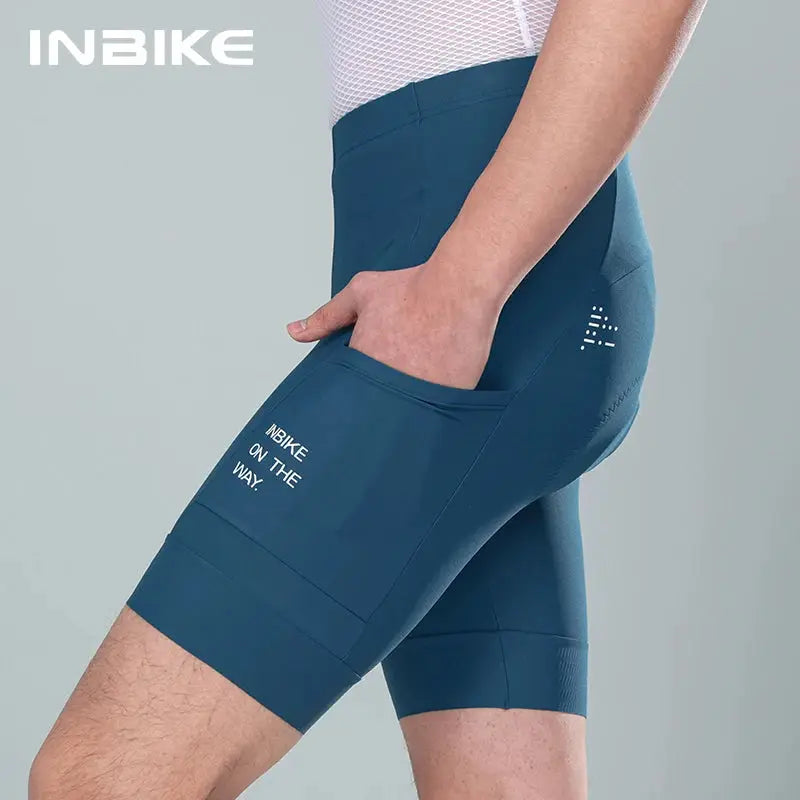 INBIKE Pro Summer Men's Cycling Shorts Bicycle Pants Shock-absorbing Cycling Clothing Mountain Road Bike Tousers With pocket oTC. Store
